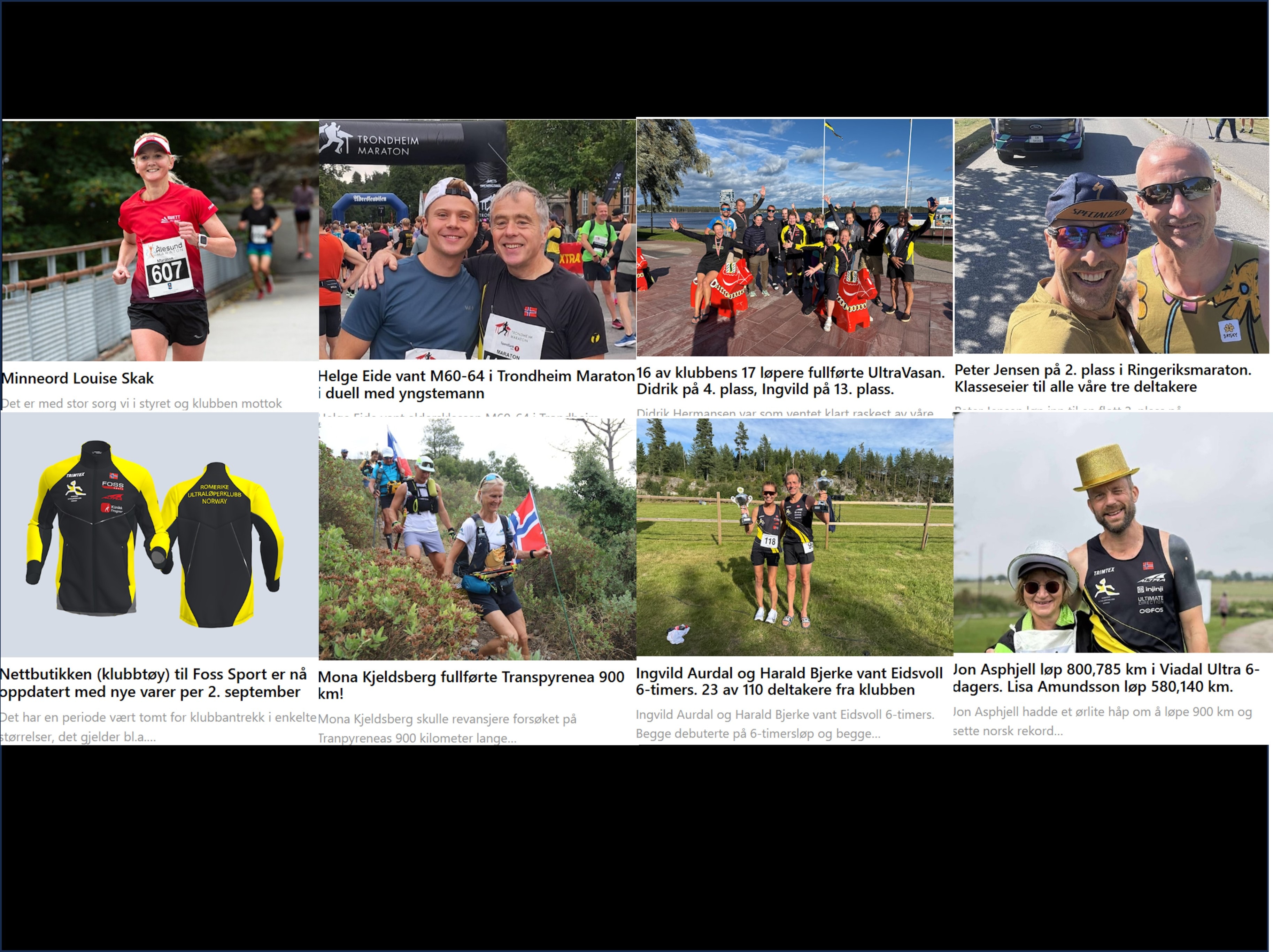 Leser du nyhetene på klubbens hjemmeside (event. Facebook?)